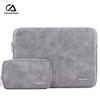 Waterproof PU Leather Laptop Sleeve Case 11-15 Inch Notebook Computers Shockproof Scratch Resistant Protective Bag In Neutral
