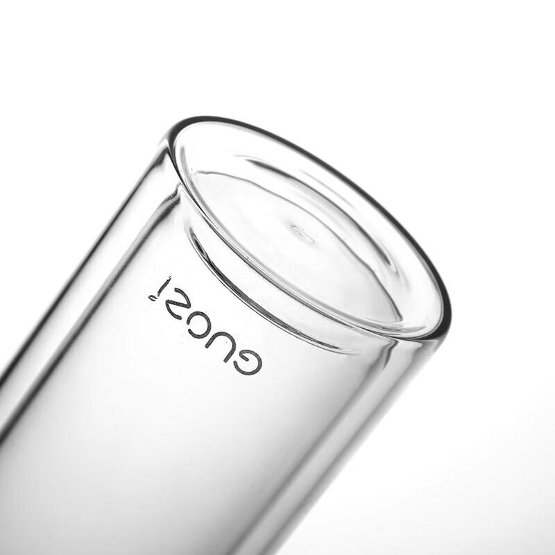 GUOZI Portable Double-Layer Glass Tea Infuser Bottle