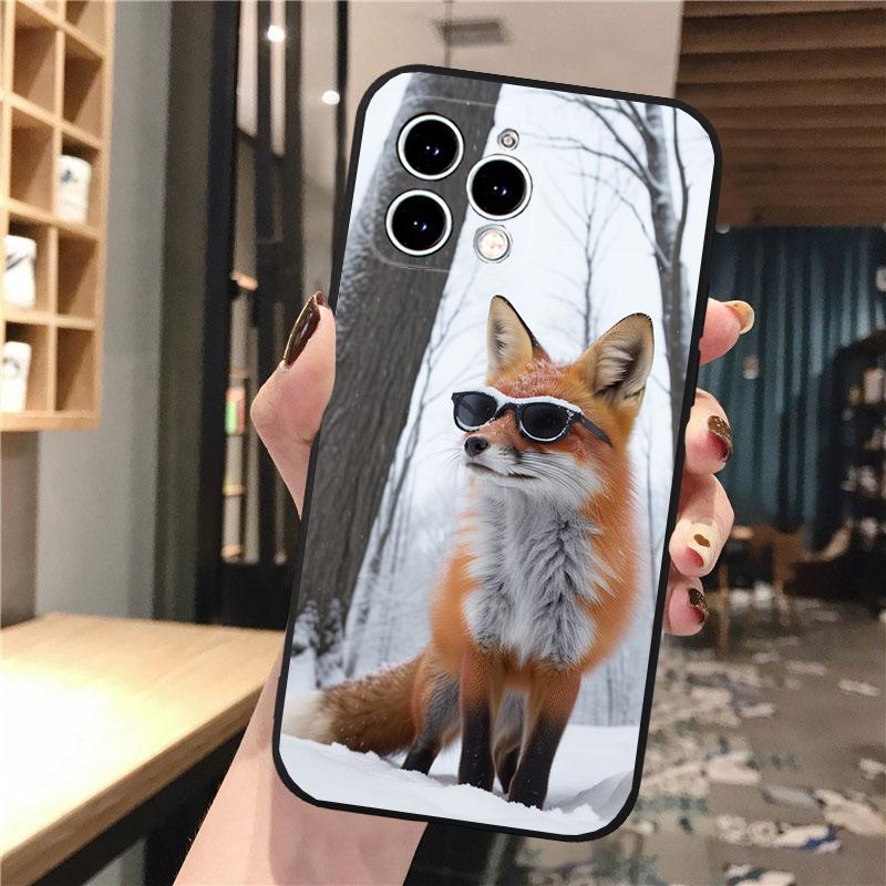 Handyhülle Carcasa Funda Für iPhone 17 Pro Max 17 Air 16 15 14 13 Pro Max 15 16 Pro 15Plus Niedlicher Fuchs
