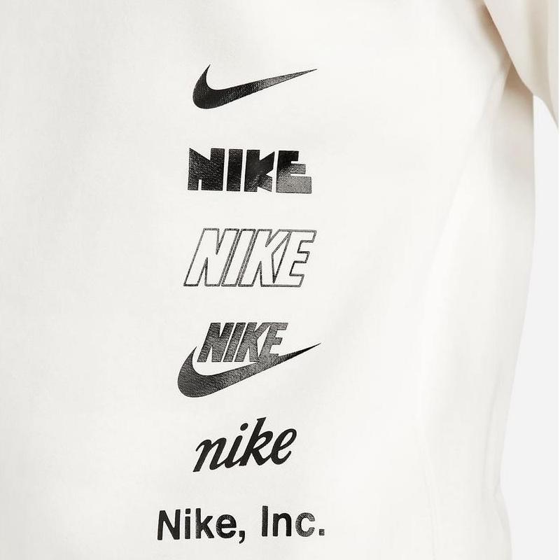 Nike As M Nk Club Bb Crew Logo Pullover Sweatshirt And Thickened Fleece Pants Sports Set Men sports set DX0782-030+DX0796-010