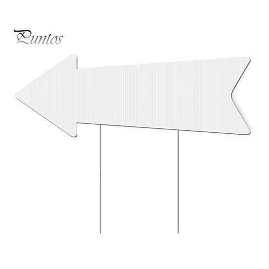 

1 шт/5 шт полезные простые в установке водонепроницаемые знаки со стрелками для праздничной вечеринки пустые знаки со стрелками для двора с кольями садовые принадлежности 1pc