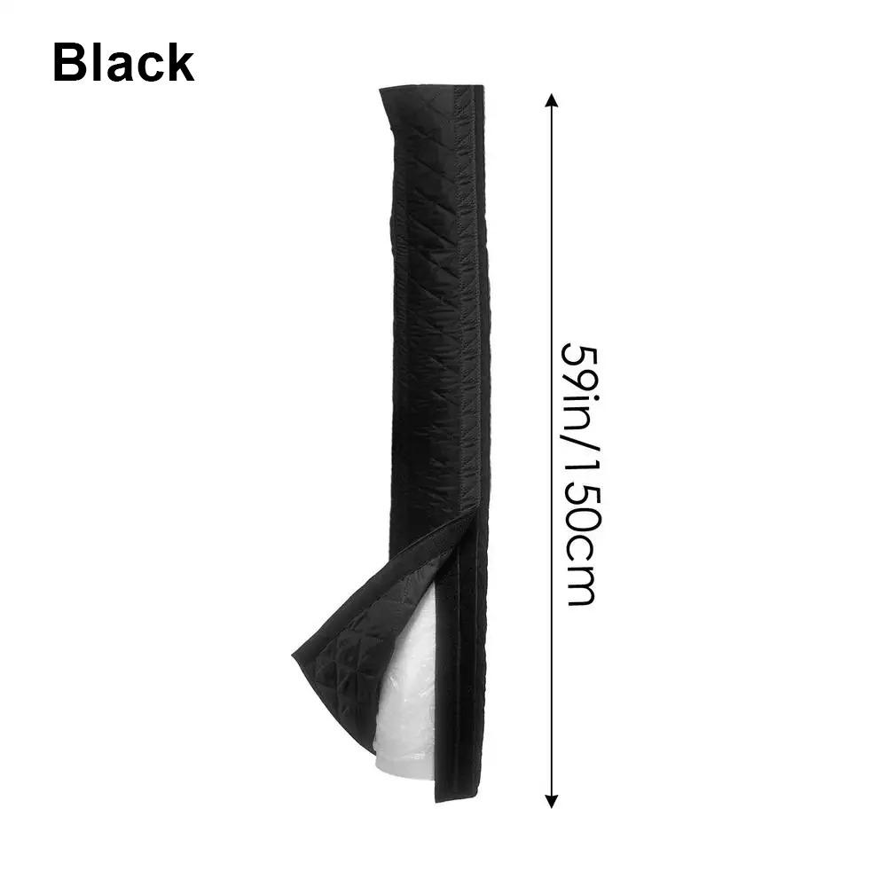 

1 шт. Портативный изоляционный защитный чехол Воздушная ткань Пластина Выхлопной шланг Пылезащитный чехол Кондиционер Black
