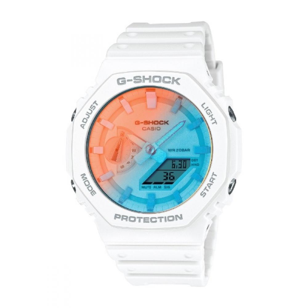

Casio G Shock G Shock Beach Time Lapse Series Белый Ga 2100tl 7ajf