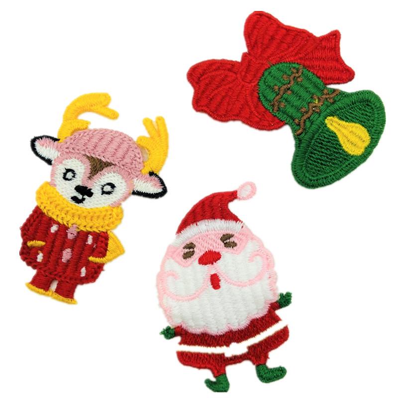 New Santa Claus & Reindeer Knitted Hair Clips – Cute Children's Side Hairpins