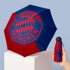 Ombrello Tascabile Pieghevole Mini 5 Pieghe Bayern Monaco Compatto Leggero Anti UV Protezione Pioggia Sole Ombrello Portatile da Viaggio