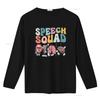 Speech Squad Funny Therapy Pathologist T Shirt vintage Washed graphic Breathable Soft designer clothes Top For Everyday Wear