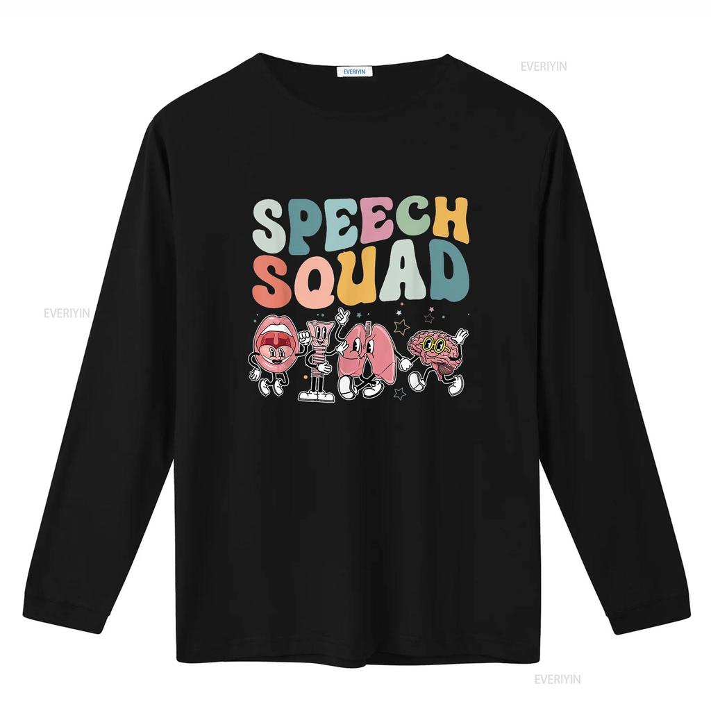 Speech Squad Funny Therapy Pathologist T Shirt vintage Washed graphic Breathable Soft designer clothes Top For Everyday Wear