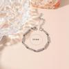 Half-Round Oval Thick Chain Bracelet Stainless Steel Non-Fading Lobster Clasp Vintage Jewelry for Retro Style Enthusiasts