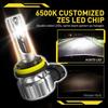 H11 H9 LED Headlight Conversion Kit High/Low Beam Bulb Super Bright 6500K White