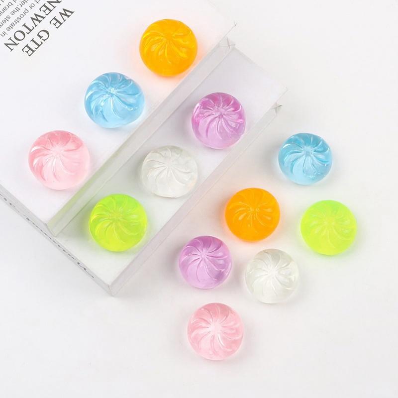 5Pcs Mini Dumplings with Steamer Buns Squeeze Ball Slow Rebound Toys Crystal Dumpling Squishes Squishy Fidget Toy