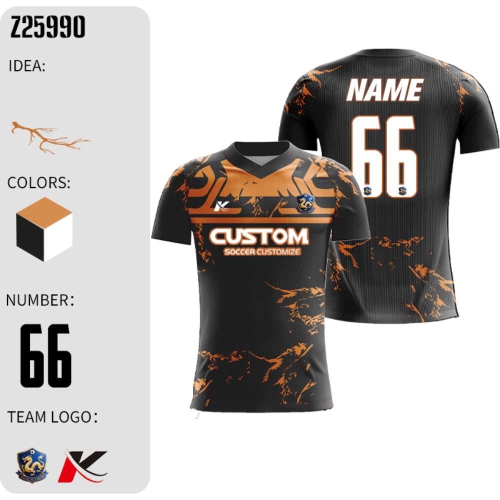 Wholesale Football Jersey Custom Shirt Sublimation Embroidery Logo Team