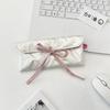 Quilted Bow Flap Women's Multifunctional Pencil Case & Coin Purse