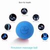 Gummifascia Massageboll Yoga Fitness Muskelavslappning Smärtlindring Hälsovård Bärbar Fysioterapi Lacrosse Massageboll