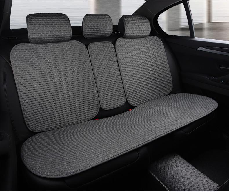 Universal Car Seat Cover Four Season Auto Flax Breathable Anti-Slip Covers for Car Seats Cover Protection Cars Seats Covers