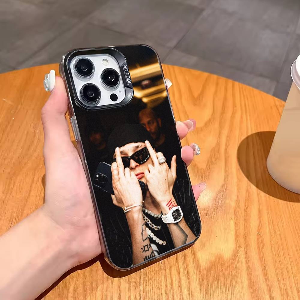 Gervonta P-Peso P-Pluma Phone Case For iPhone17,16,15,14,13,12,11,Pro,MAX White Matte Shockproof Cover iPhone16promax