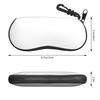 Charlie Kirk Glasses Case Cover  Zipper Sunglasses Pouch Men Women Daily Glasses Box Vintage Eyewear Organizer