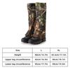 Hunting Leg Gaiters Waterproof Hiking Boot Gaiters Breathable Snow Gaiter