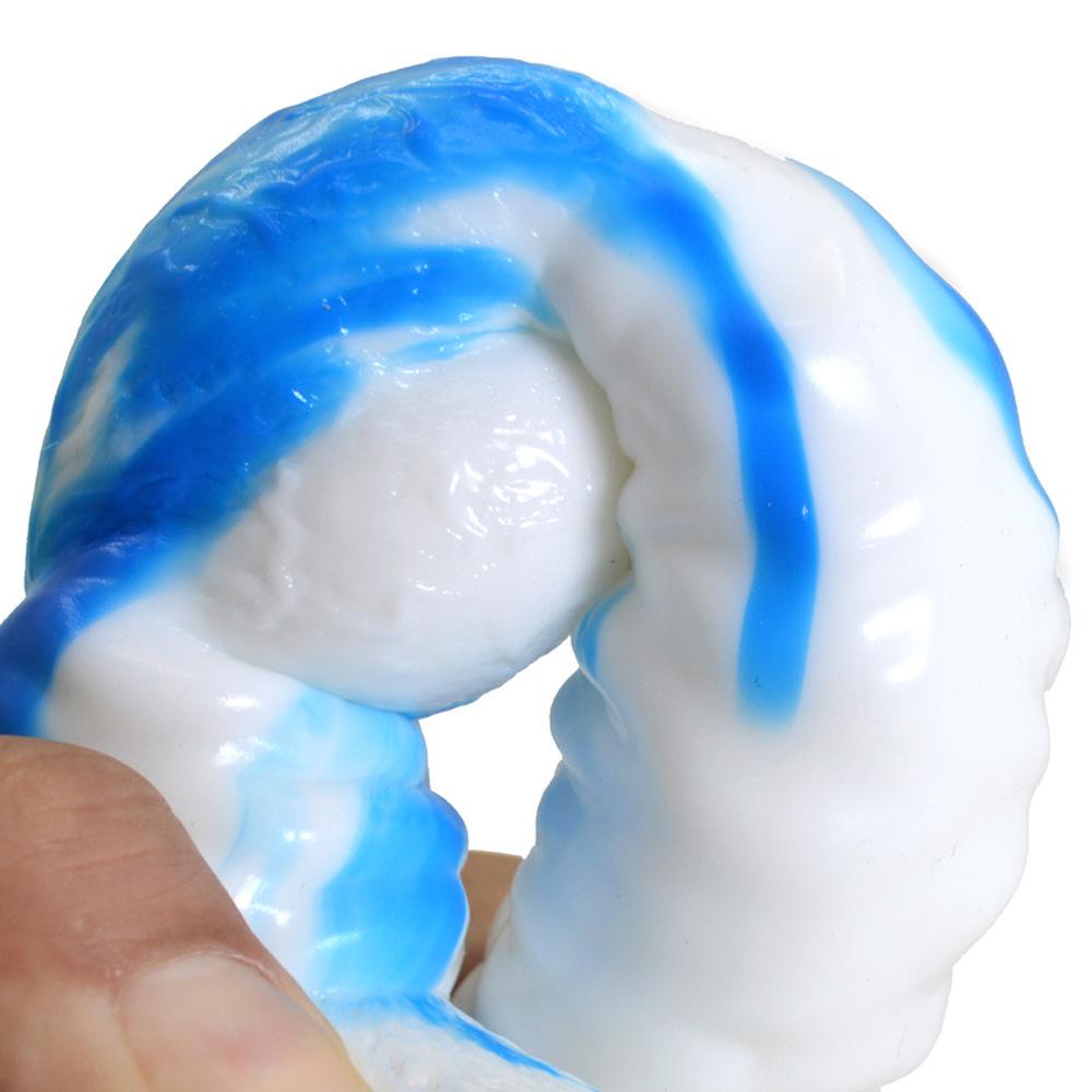 Realistic Dog Dildo Simulation Penis Animal Dildo Anal Adult Toys Soft Animal Style Wolf Manual Masturbator Female Adult Toys