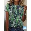 Women's T-shirt with Striped Pattern