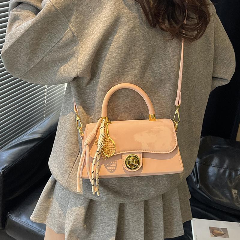 Hand Carry Fashion Small Square Bag Spring and Summer New Simple and Versatile Single Shoulder High-end Casual Women's Bag