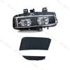 Car LED Front Bumper DRL Daytime Driving Running Lamp Light For Land Rover Range Rover Evoque 2011-2015 Foglight Foglamp