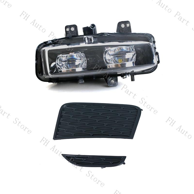 Car LED Front Bumper DRL Daytime Driving Running Lamp Light For Land Rover Range Rover Evoque 2011-2015 Foglight Foglamp