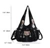Angel kiss Tasche Damen Mode Handtaschen Damen Umhängetaschen PU Leder Handtasche Weibliche Umhängetasche Umhängetasche bolsa feminina