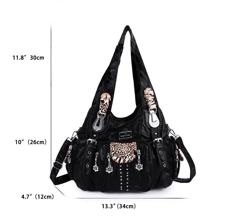 Angel kiss Tasche Damen Mode Handtaschen Damen Umhängetaschen PU Leder Handtasche Weibliche Umhängetasche Umhängetasche bolsa feminina