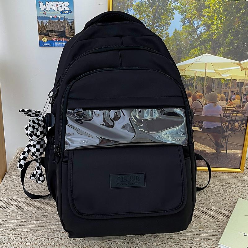 School bag children elementary school girls junior high school students high school students college students backpack multi-layer
