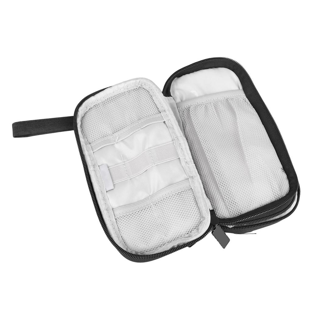 Digitale Zubehör Aufbewahrungstasche Schwarz mit Kopfhörertasche Smartes Mobiltelefon Geräte Zubehör