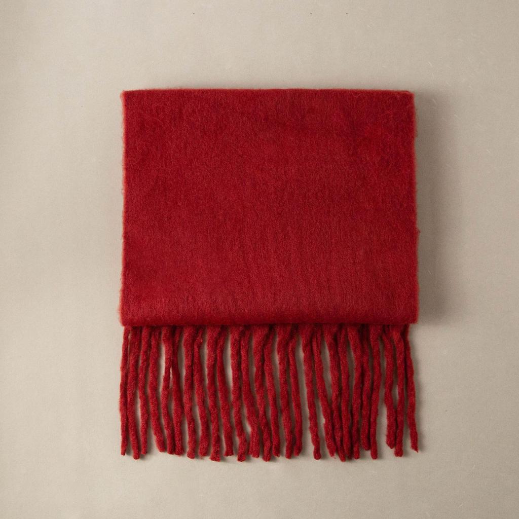 Mulheres Xadrez Cachecol Inverno Quente Xale e Envoltório Bandana Pashmina Borla Longa Foulard Feminino Cobertor Grosso