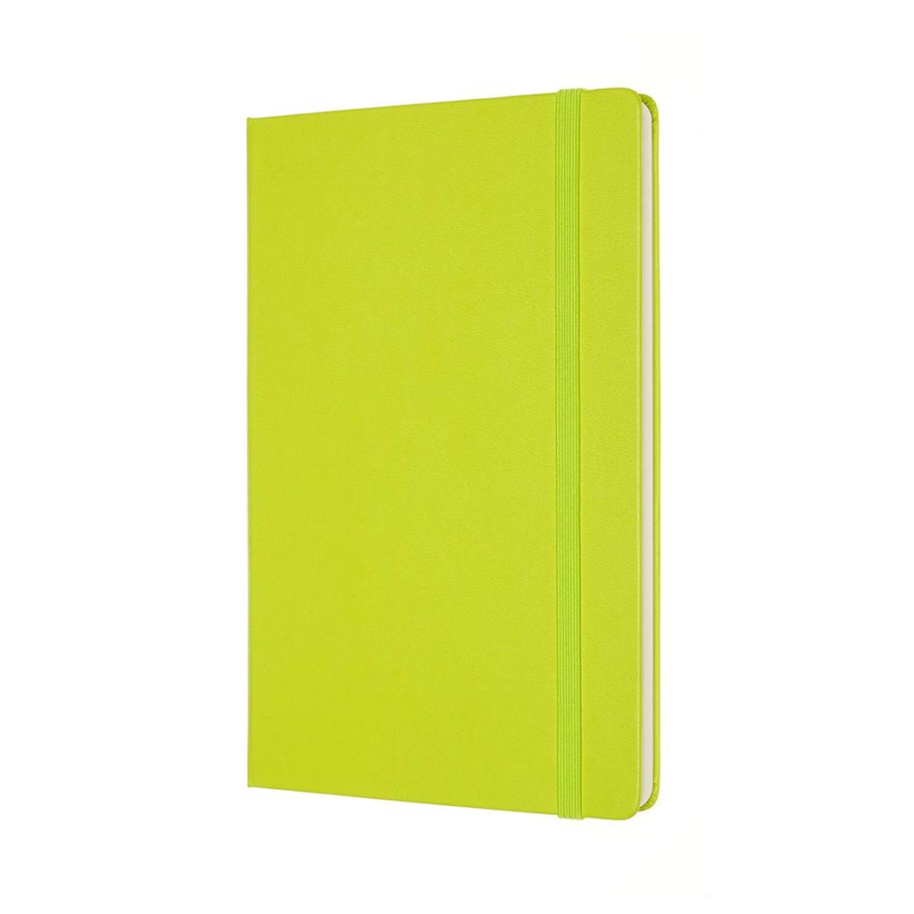 Moleskine Notizbuch Klassisches Notizbuch Hardcover Uni Großes Format x Zitronengrün QP062C2 (13 cm 21 cm)