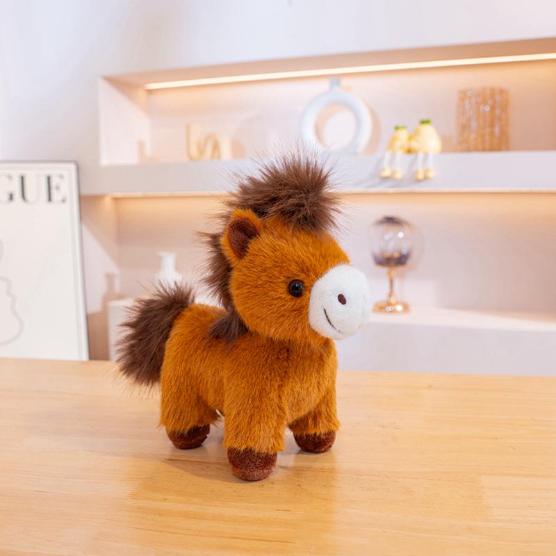 Adorable Little Colt Plush Zodiac Horse Toy Gift