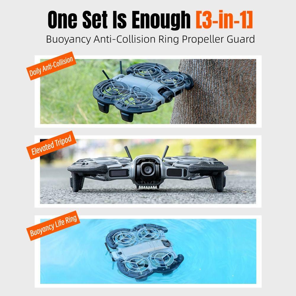 Buoyancy Design Floating Propeller Guard Protective Floating Guard for DJI Neo 2 Drone Accessories