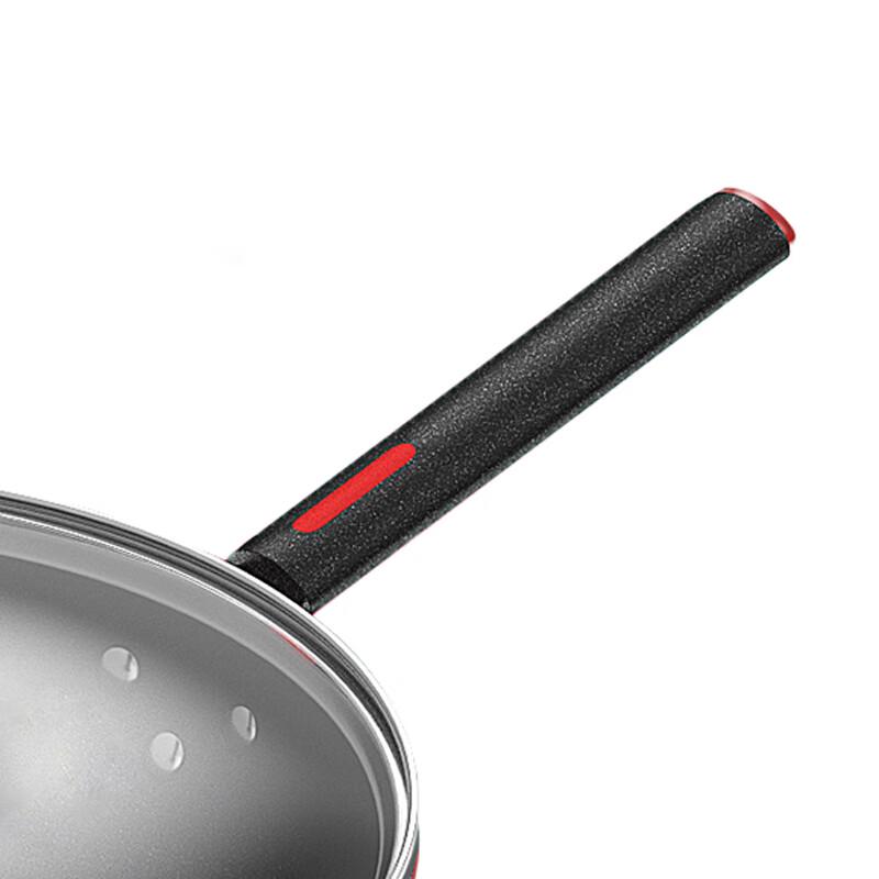 EFULLOT Red Luck Non-Stick Wok