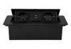 Slow-Rise Pop-Up EU/US/DE Power Multimedia Desk Socket with USB for Conference Tables