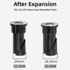 22.2mm&25.4mm Folding Bike Fork Riser Aluminum Alloy Anti Corrosion&Rust Fork Expansion Adapter Stable Anodizing