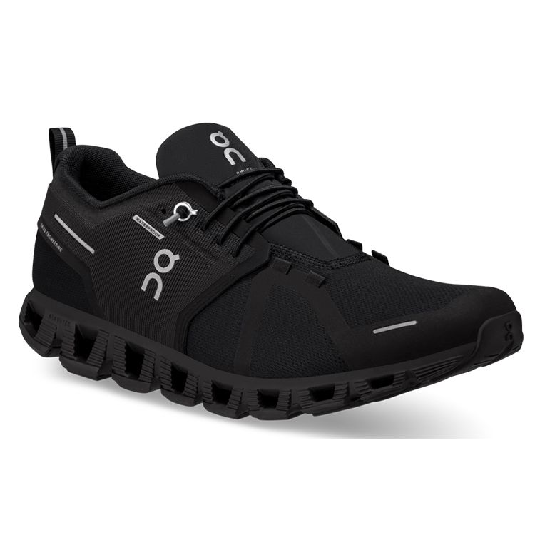 ON  Cloud 5 Waterproof All Black Women Sneakers 59.98838