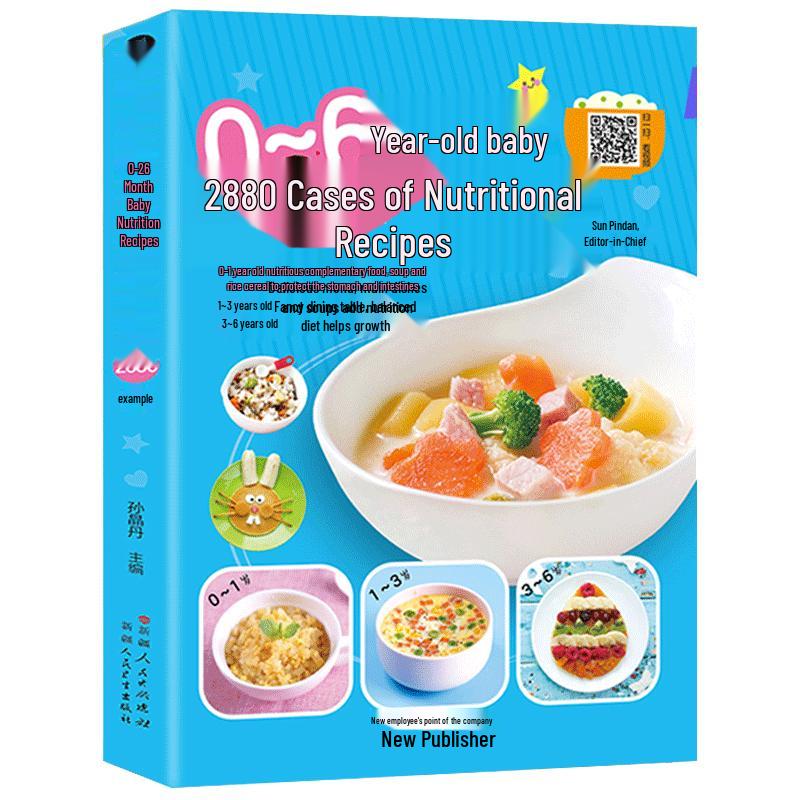 Baby Nutrition Recipes for 0-6 Years