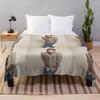 Quirky Lin Manuel Miranda Throw Blanket Christmas Gifts Flannel Fabric Wednesday Blankets