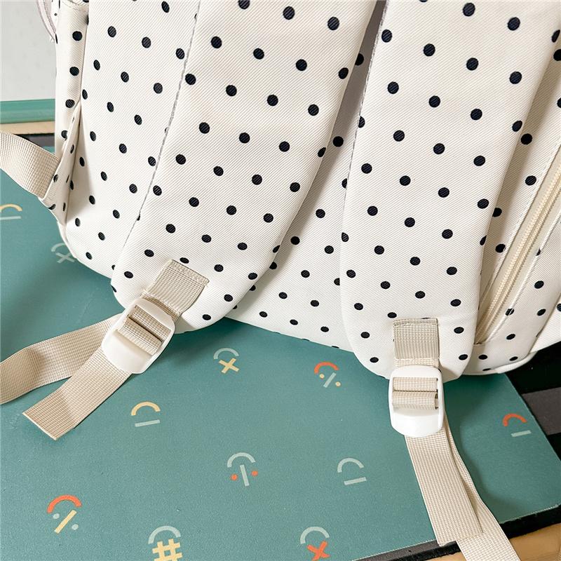 Zaino a Pois e Stelle Zaino da Pendolare Zaino per Studenti Grande Capacità