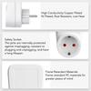 Surge Protector Digital Display Voltage Protector Socket for Home Appliance Refrigerator Air Conditioner   16A 3680W