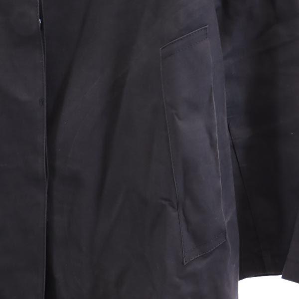 A.P.C. Rubberized Long sleeve Rubber coating Stainless collar coat M Navy Women Used