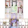 Halloween Party Decoration Translucent Chiffon Curtain For Arched Doors And Windows