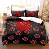 Red Cloud Anime 3D Cartoon Duvet Cover Collections Comforter With Bed Linenkids Bedding Collection Akatsi  Twin Queen King Single Size Gift