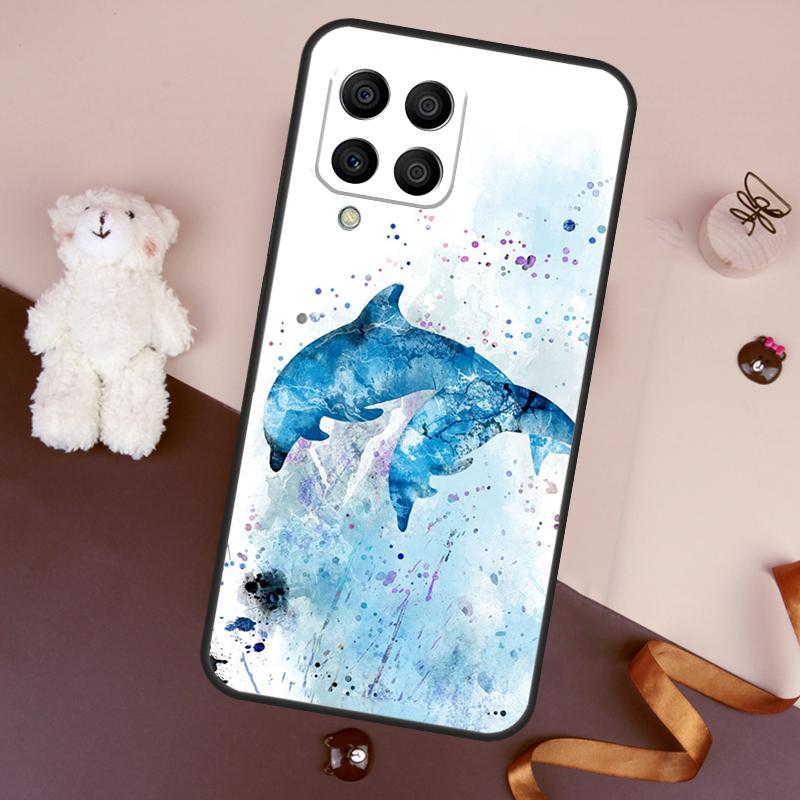 Dolphin Case For Samsung Galaxy M11 M31 M21 M53 M13 M32 M52 M15 M35 M55 M14 M34 M54 M06 M16 M36 M56