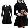 Stylish The Addams Family 2 Halloween Costume For Gothic Cosplay Party