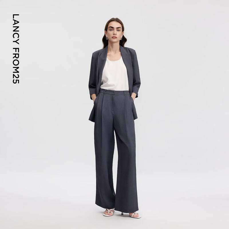Langzi Premium Double-Breasted Suit Jacket & Trousers S