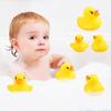 5Pcs Bath Toy Squeaky Duck Baby Water Toy Compact Children Hearing Development Toy for Home Bathroom