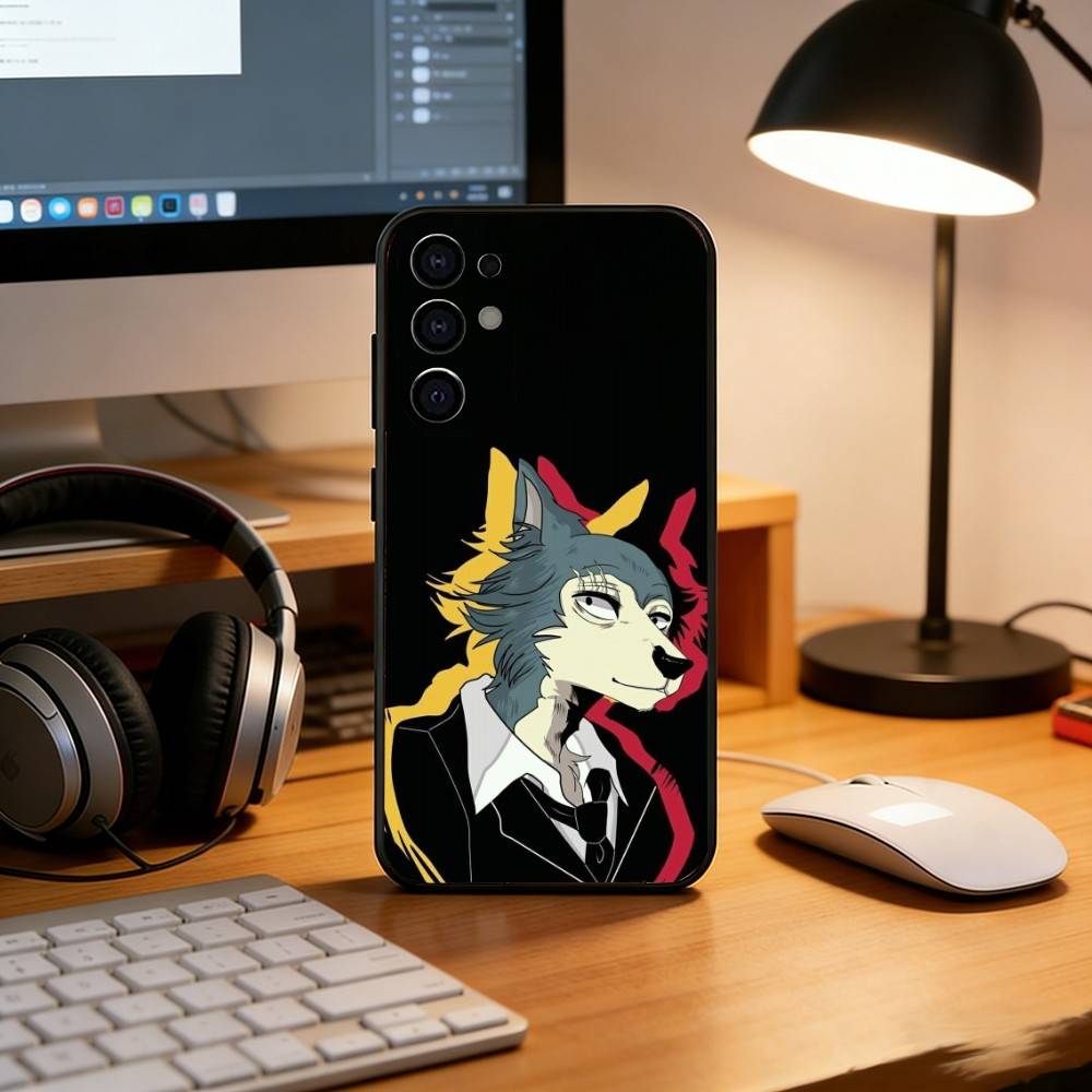 Manga B-Beastars Phone Case For Samsung S25,S24,S21,S22,S23,S30,Ultra,S20,Plus,Fe,Lite,Note,10,Black Cover